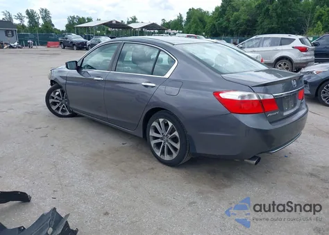 2015 Honda Accord Sport из США, поврежденный, VIN 1HGCR2F59FA023119